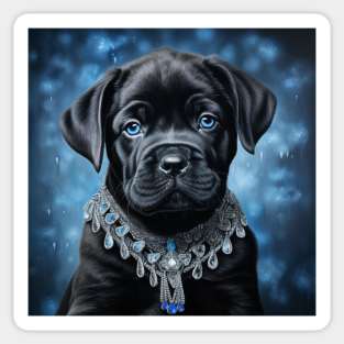 Jewelled Cane Corso Sticker